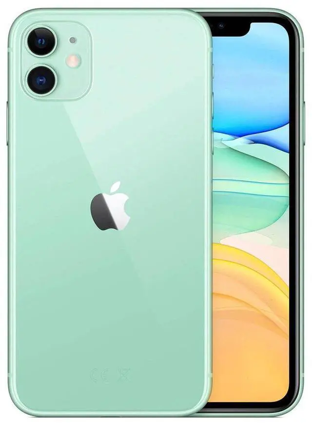Alt view image 3 of 5 - Apple iPhone 11 256GB - Verizon Locked - Green (Grade B+)