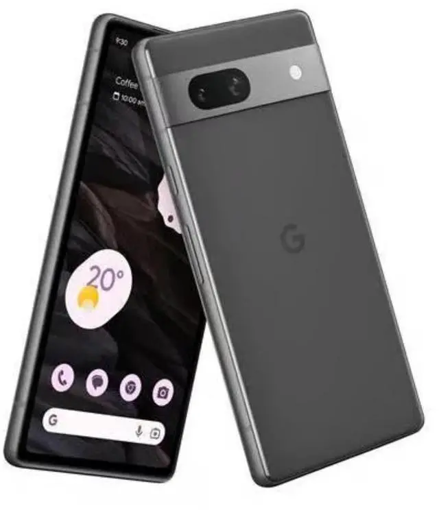 Alt view image 7 of 7 - Google Pixel 7a - 128GB - Charcoal - AT&T Locked (Grade B+)
