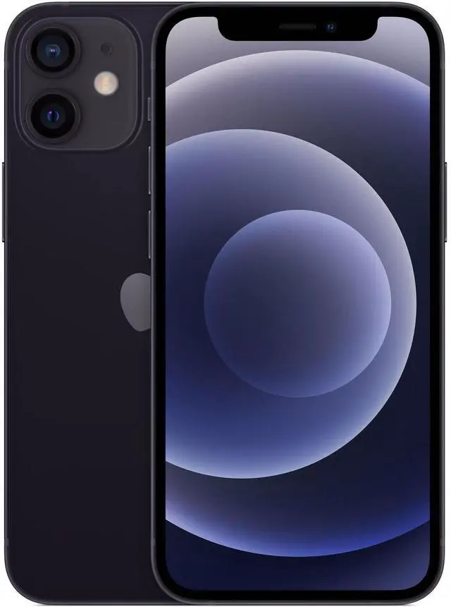 Main image of Apple iPhone 12 mini 64GB Fully Unlocked - Black (Grade B+)