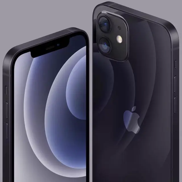 Alt view image 6 of 6 - Apple iPhone 12 mini 64GB Fully Unlocked - Black (Grade B+)
