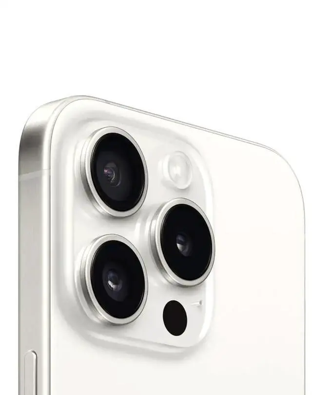 Alt view image 6 of 6 - Apple iPhone 15 Pro 256GB Fully Unlocked - White Titanium (Grade B+)