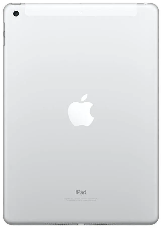 Alt view image 3 of 4 - Apple iPad 6 (6th Gen) 2018 - 128GB - Silver - Wi-Fi + Cellular - 9.7 Inch (Grade B+)