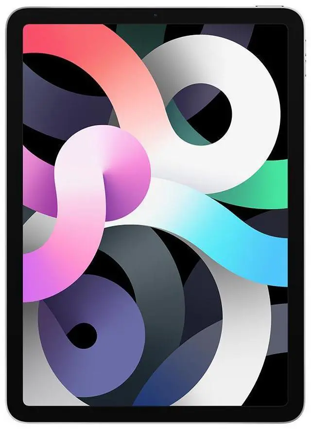 Alt view image 3 of 4 - Apple iPad Air 4 (4th Gen) 2020 - 10.9" - 256GB - Wi-Fi + Cellular - Silver (Grade A)