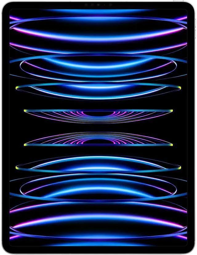 Alt view image 3 of 6 - Apple iPad Pro 6 (6th Gen) 2022 - 128GB - Wi-Fi + Cellular - 12.9" - Silver (Grade B-)