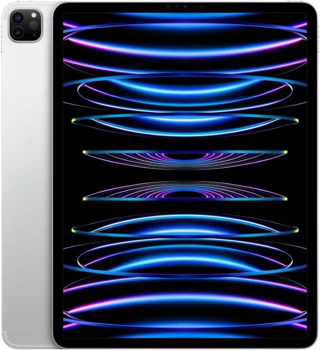 Main image of Apple iPad Pro 6 (6th Gen) 2022 - 128GB - Wi-Fi + Cellular - 12.9" - Silver (Grade B-)