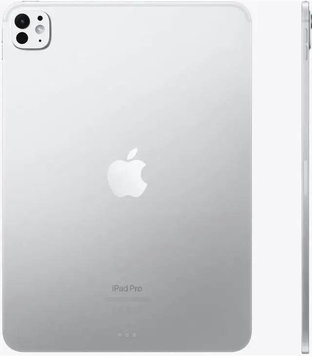 Alt view image 3 of 5 - Apple iPad Pro 5 (2024) - 1TB - Silver - Wi-Fi + Cellular - 11 Inch - Nano Texture Glass (Grade A)