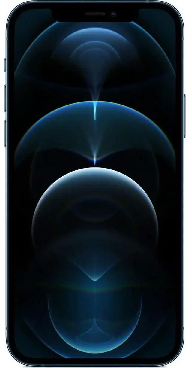 Alt view image 3 of 5 - Apple iPhone 12 Pro 256GB Fully Unlocked - Pacific Blue (Grade B-)