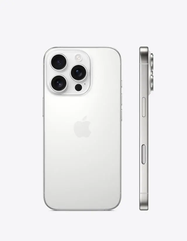 Alt view image 5 of 6 - Apple iPhone 16 Pro 256GB Fully Unlocked - White Titanium (Grade B+)