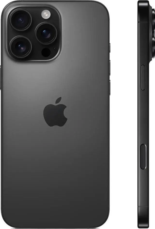 Alt view image 4 of 7 - Apple iPhone 16 Pro Max 512GB Fully Unlocked - Black Titanium (Grade A)