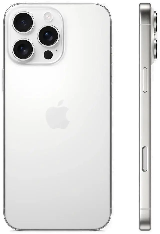 Alt view image 4 of 7 - Apple iPhone 16 Pro Max 512GB Fully Unlocked - White Titanium (Grade B+)