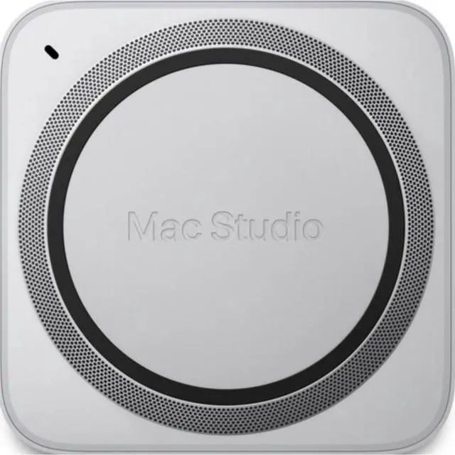 Alt view image 5 of 5 - Apple Mac Studio (2022) - Apple M1 Ultra 20-core CPU 64-core GPU 128GB RAM 2TB SSD - Silver (Grade A)
