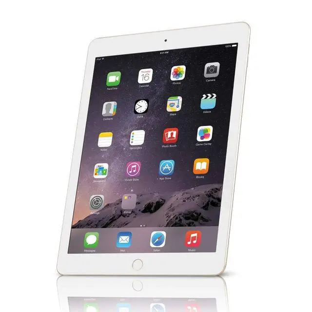 Alt view image 5 of 5 - Apple iPad Air 2 (2014) - 128GB - Gold - Wi-Fi + Cellular - 9.7 Inch (Grade B-)