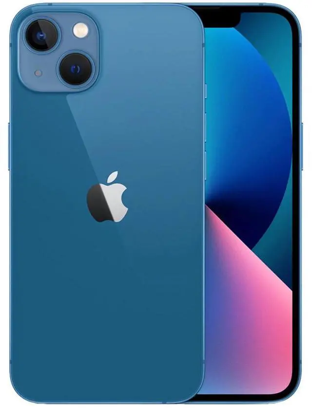 Alt view image 3 of 7 - Apple iPhone 13 mini 128GB Fully Unlocked - Blue (Grade B-)