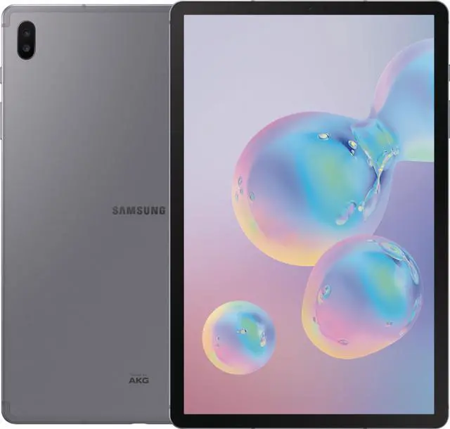 Main image of Samsung Galaxy Tab S6 T867U - 10.5" - 128GB - Wi-Fi + Cellular (T-Mobile) - Mountain Gray (Grade B-)