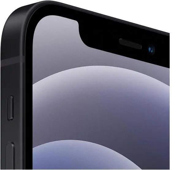 Alt view image 3 of 6 - Apple iPhone 12 128GB Fully Unlocked - Black (Grade A)