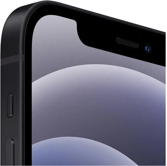 Alt view image 3 of 6 - Apple iPhone 12 256GB Fully Unlocked - Black (Grade B-)