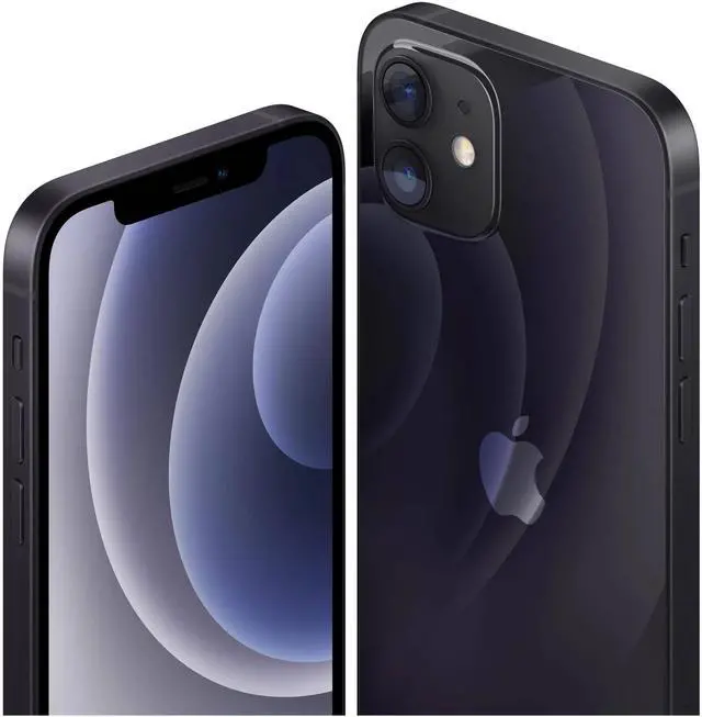 Alt view image 6 of 6 - Apple iPhone 12 256GB Fully Unlocked - Black (Grade B-)