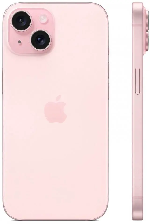 Alt view image 3 of 5 - Apple iPhone 15 256GB Fully Unlocked - Pink (Grade B+)