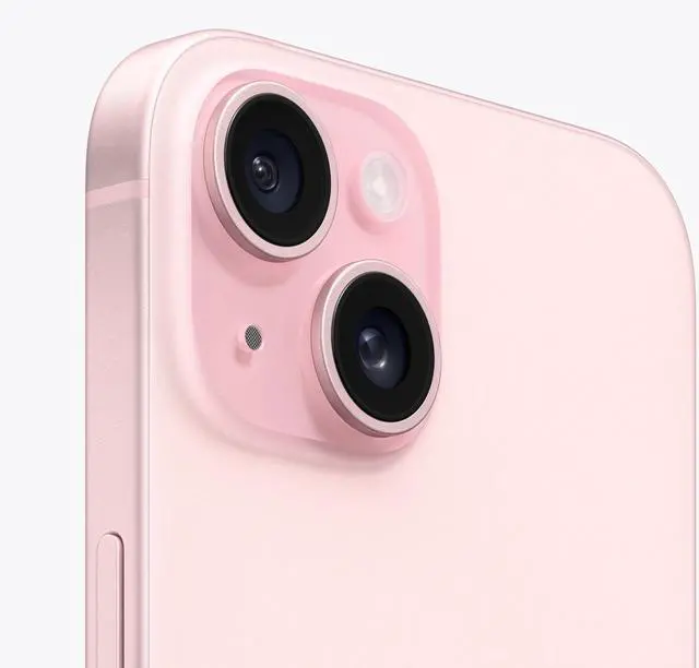 Alt view image 4 of 5 - Apple iPhone 15 256GB Fully Unlocked - Pink (Grade B+)
