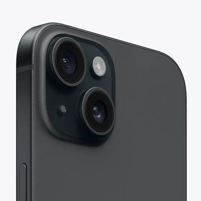 Alt view image 5 of 5 - Apple iPhone 15 128GB - Verizon Locked - Black (Grade B+)