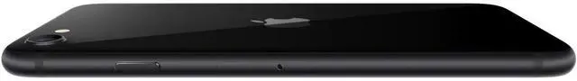 Alt view image 5 of 5 - Apple iPhone SE 2 (2020) 128GB Fully Unlocked - Black (Grade B-)