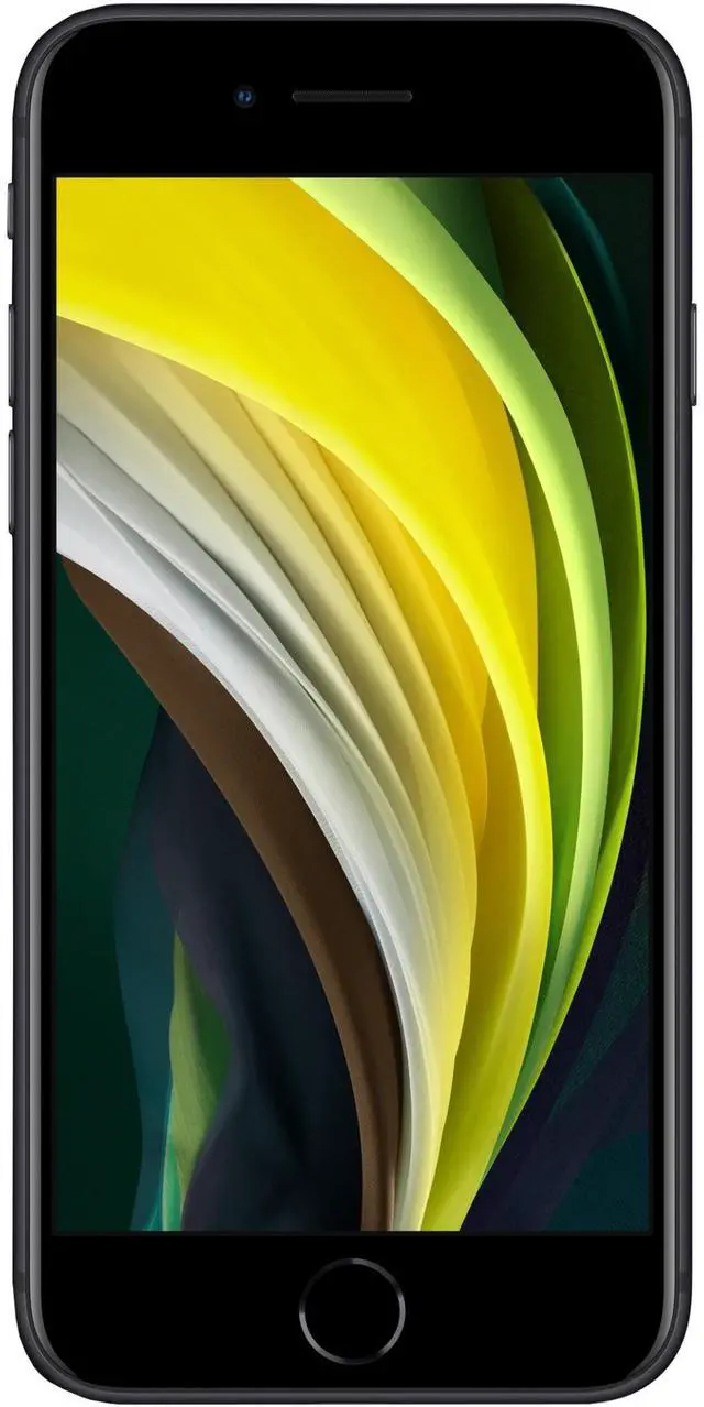 Alt view image 2 of 5 - Apple iPhone SE 2 (2020) 128GB Fully Unlocked - Black (Grade B-)