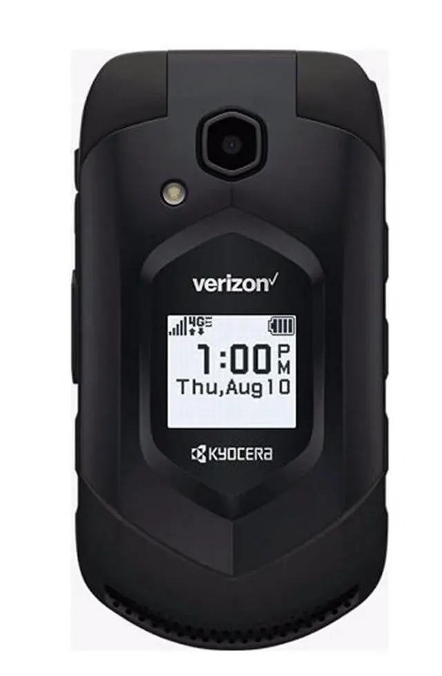 Alt view image 3 of 6 - Kyocera DuraXV LTE E4610 PTT 16GB - Verizon Locked - Black (Grade A)