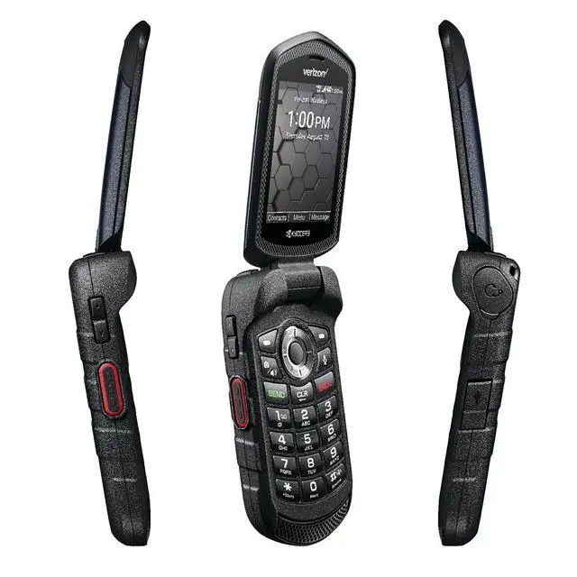 Alt view image 6 of 6 - Kyocera DuraXV LTE E4610 PTT 16GB - Verizon Locked - Black (Grade A)