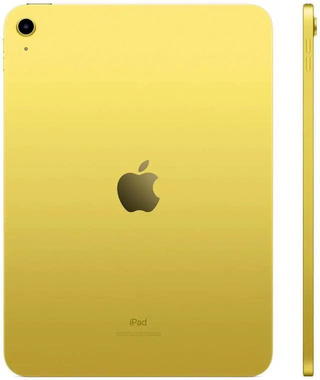 Alt view image 3 of 4 - Apple iPad 10 (2022) 10.9" - 64GB - Wi-Fi - Yellow (Grade B-)