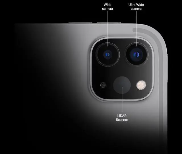 Alt view image 6 of 7 - Apple iPad Pro 6 (2022) 12.9" M2 - 256GB - Wi-Fi - Space Gray (Grade B-)