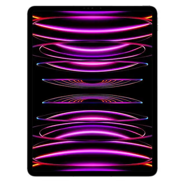 Alt view image 3 of 7 - Apple iPad Pro 6 (2022) 12.9" M2 - 256GB - Wi-Fi - Space Gray (Grade B-)