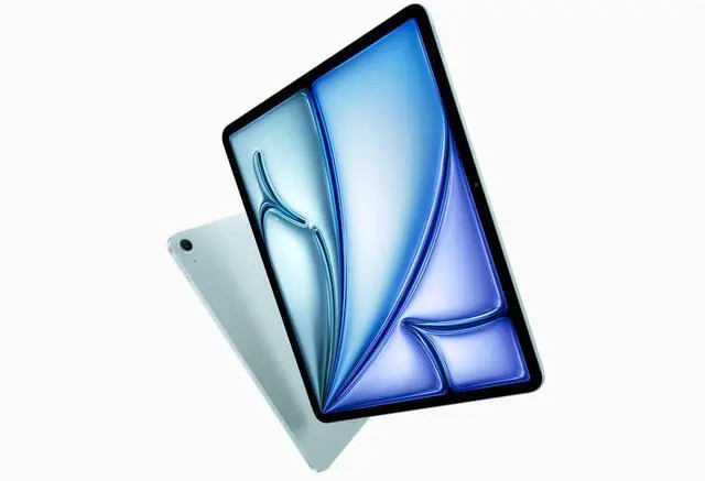 Alt view image 7 of 7 - Apple iPad Air 6 (2024) 11" M2 - 256GB - Wi-Fi - Blue (Grade B+)