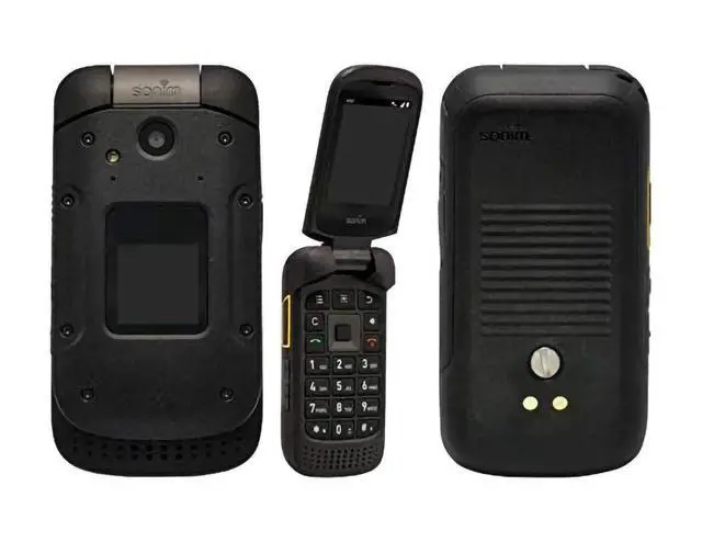 Alt view image 3 of 3 - Sonim XP3 XP3800 8GB Rugged Flip Phone - Verizon Locked - Black (Grade B+)