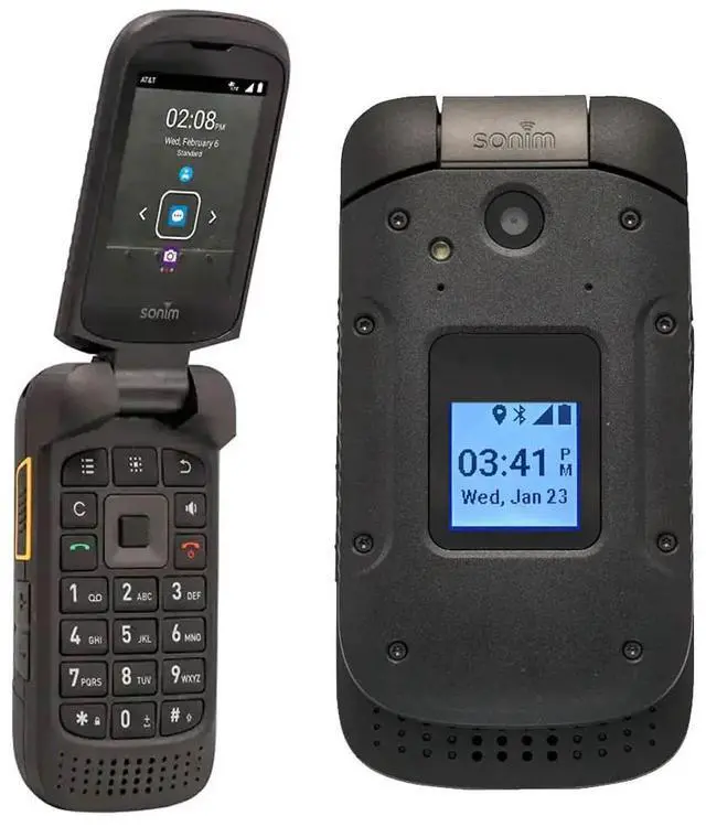 Main image of Sonim XP3 XP3800 8GB No Camera Rugged Flip Phone - Verizon Locked - Black (Grade A)
