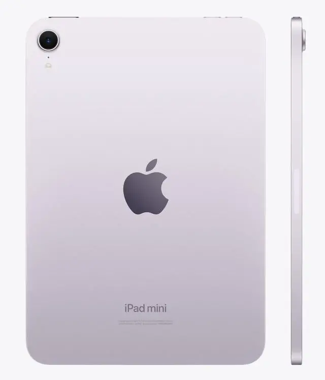 Alt view image 4 of 6 - Apple iPad Mini 7 (2024) 8.3" - 128GB - Wi-Fi - Purple (Grade B+)