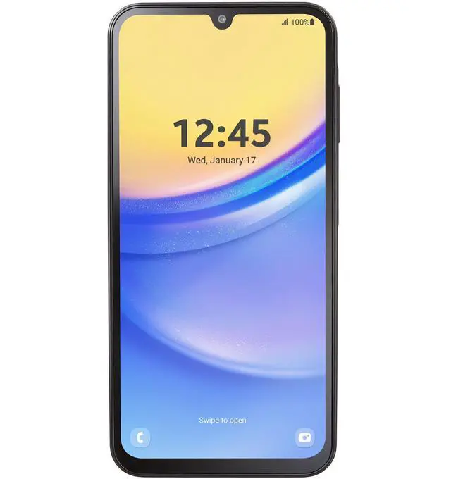 Alt view image 2 of 5 - Samsung Galaxy A15 A156U 5G 128GB Fully Unlocked - Blue Black (Grade B-)