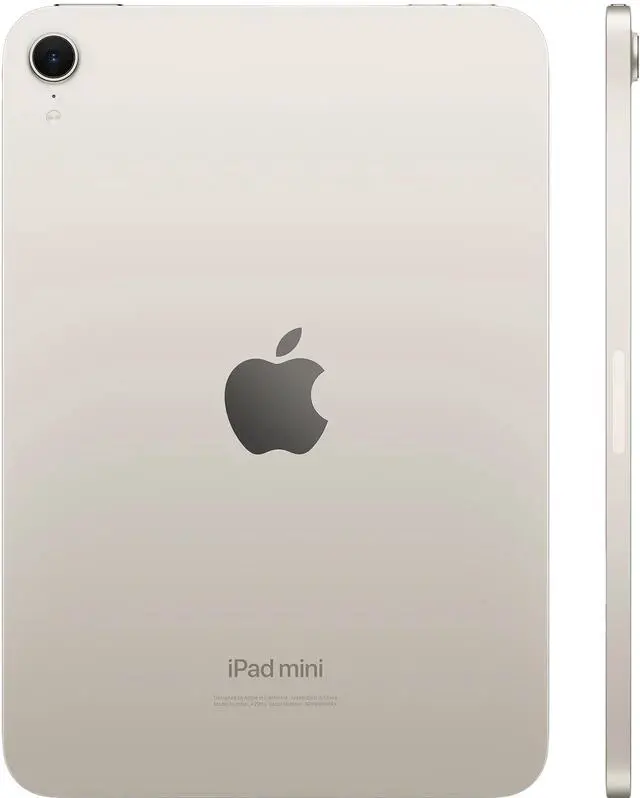 Alt view image 4 of 5 - Apple iPad Mini 7 (2024) 8.3" - 128GB - Wi-Fi - Starlight (Grade B+)