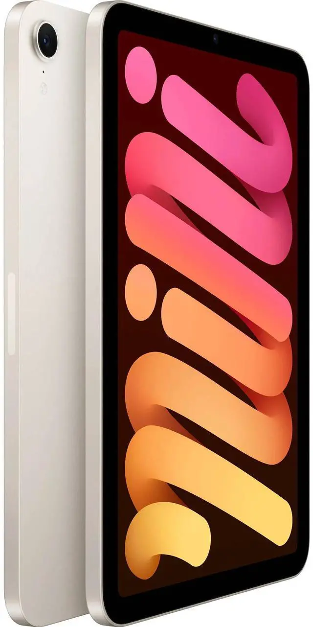 Alt view image 2 of 5 - Apple iPad Mini 7 (2024) 8.3" - 128GB - Wi-Fi - Starlight (Grade B+)