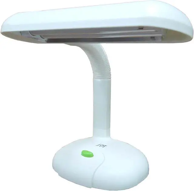 Alt view image 4 of 4 - Sunpentown 27-Watt Desk Lamp (2-tube) - SL-825W