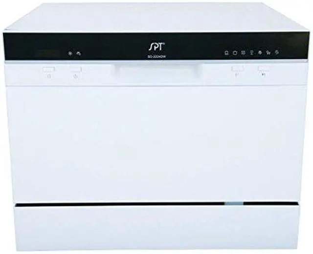 Alt view image 7 of 12 - Sunpentown Countertop Dishwasher with Delay Start in White