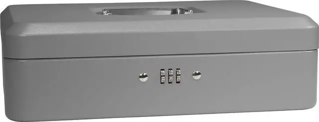 Alt view image 3 of 16 - 6 Inch Gray Combination Lock Box