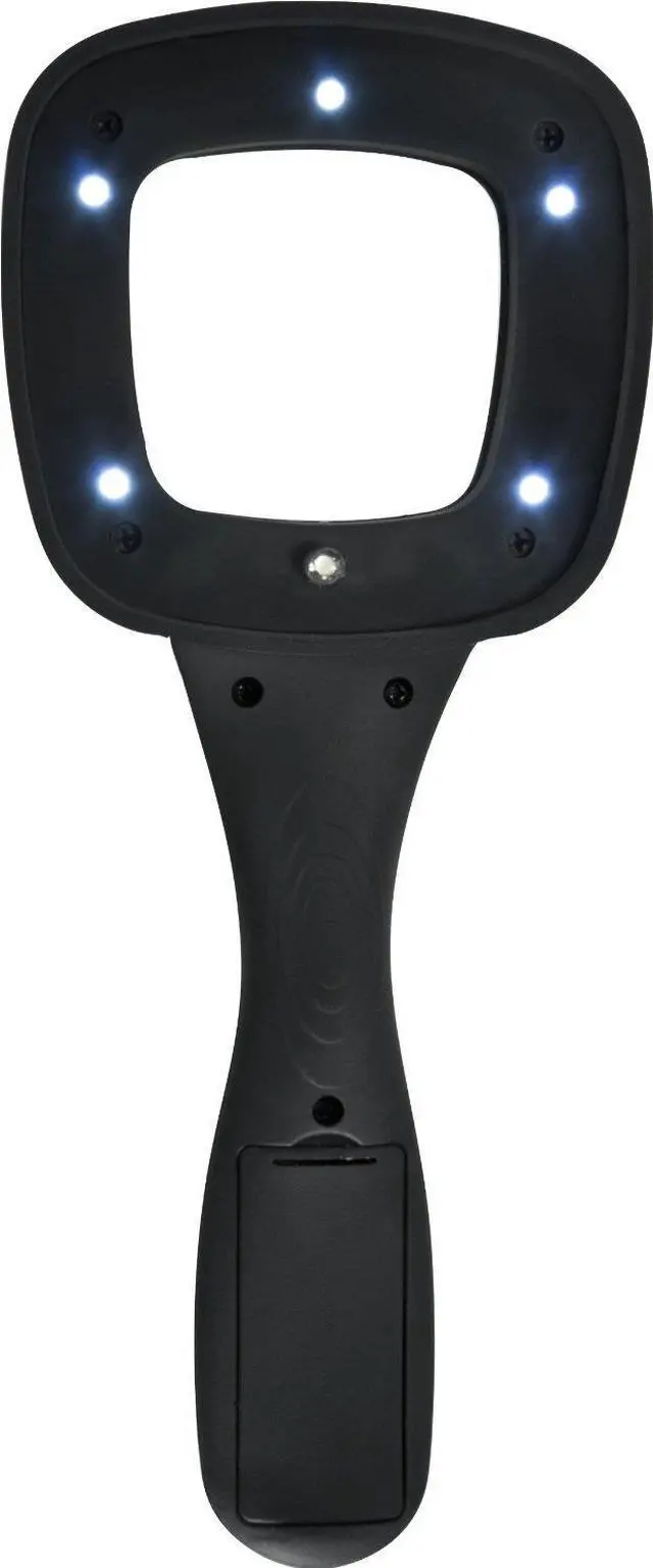 Alt view image 4 of 4 - 4x Magnifier with 5 LED Lights and 1 UV Light