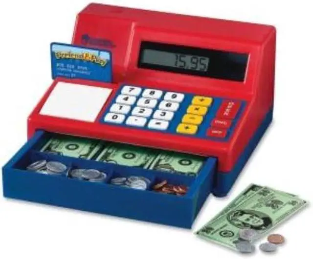 Alt view image 12 of 20 - Learning Resources Pretend & Play Calculator Cash Register