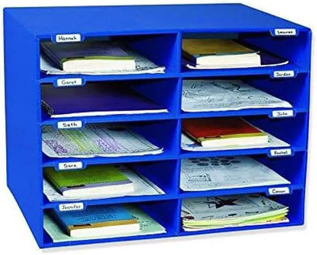 Alt view image 5 of 10 - Pacon Classroom Keepers Classroom Mailbox