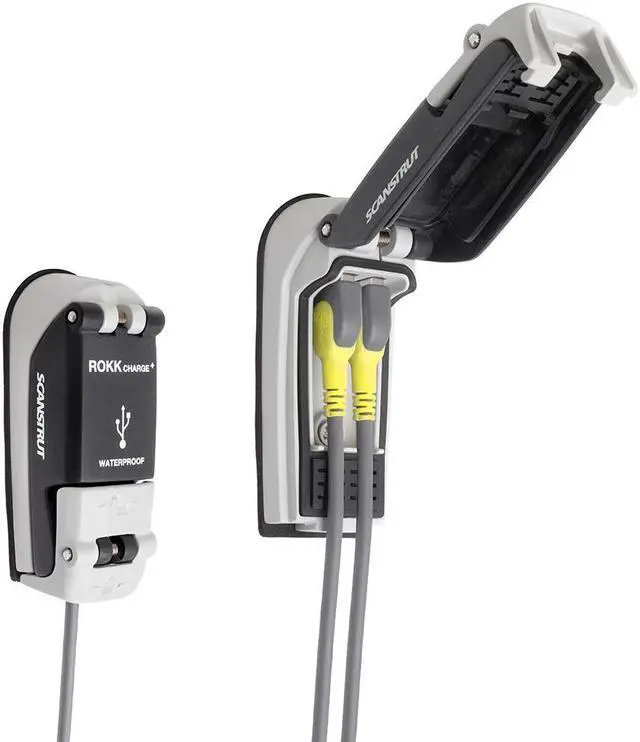 Alt view image 2 of 7 - SCANSTRUT ROKK CHARGE PLUS  WATERPROOF USB SOCKET SC-USB-02