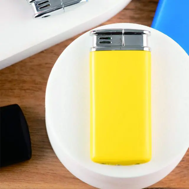Alt view image 4 of 7 - Premium Blank Portable Pocket Cycly Refill butane Gas lighter