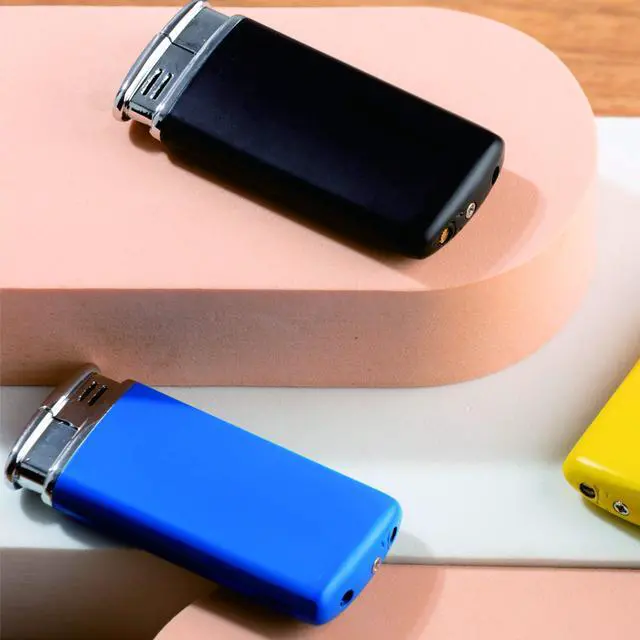 Alt view image 2 of 7 - Premium Blank Portable Pocket Cycly Refill butane Gas lighter