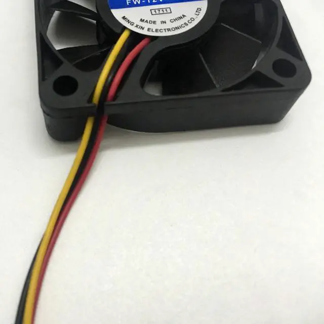 Alt view image 3 of 5 - 3 Pieces F5010 50mm Small Cooler Fan Computer Cooling Fan 12V Low Noise Desktop PC Case Fan 3 Pin Connector