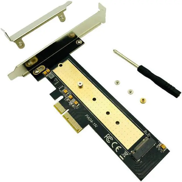Main image of NVME PCIE PCI Express 3.0 X4 Raiser PCIE to M2 Adapter Converter Card M Key Connector Support 2230 2242 2260 2280 M2 SSD NEW