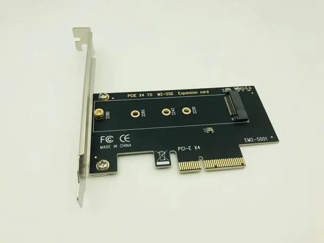 Alt view image 4 of 5 - ON Cards PCIE TO m2 Adapter PCIE Nvme Expansion Card m.2 ssd PCIEadapter m2/NVME PCIE adapter for 2230 2242 2260 2280 SSD